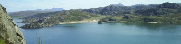 Gruinard bay, North west of Scotland 