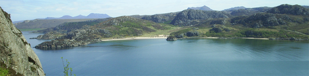 Gruinard bay, North west of Scotland